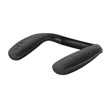 rockmia EBS-908 Wireless Bluetooth Speaker Portable Neck Wearable Surround Altavoz with Microphone Bass Neckband Speakers
