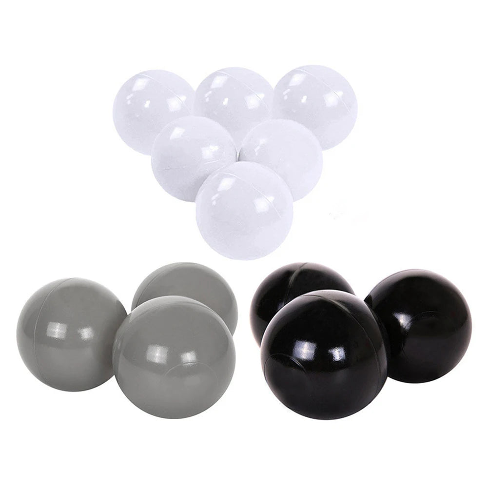 50/100pcs Baby Plastic Balls Colorful Pool Ocean Wave Ball Games for Baby Children Funny Toys Eco-Friendly Stress Air ToyBall