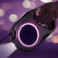 Holly Pet Holipet anti dog sprain LED lighting automatic lead charging type 5M night walking line/harness automatic line