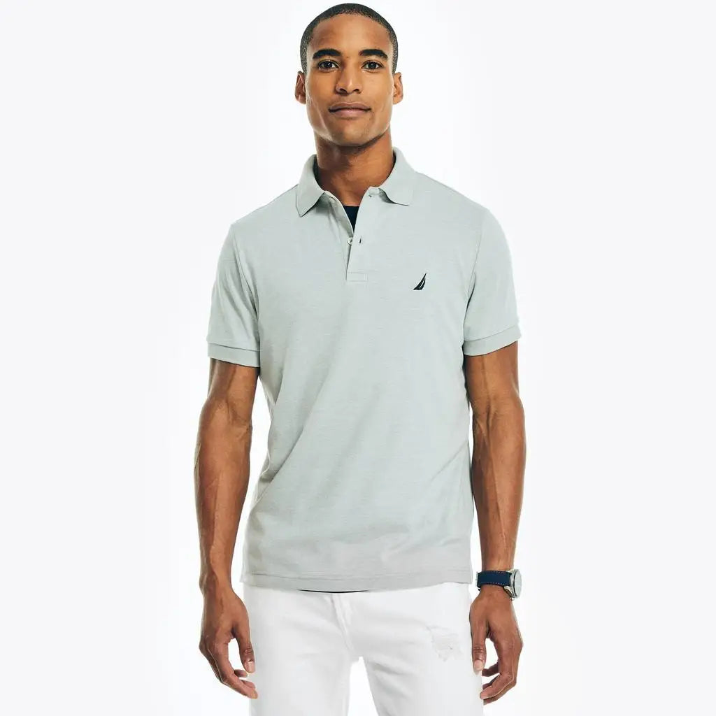 Nautica | Mens Slim Fit Interlock Deck Polo