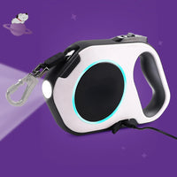 Holly Pet Holipet anti dog sprain LED lighting automatic lead charging type 5M night walking line/harness automatic line