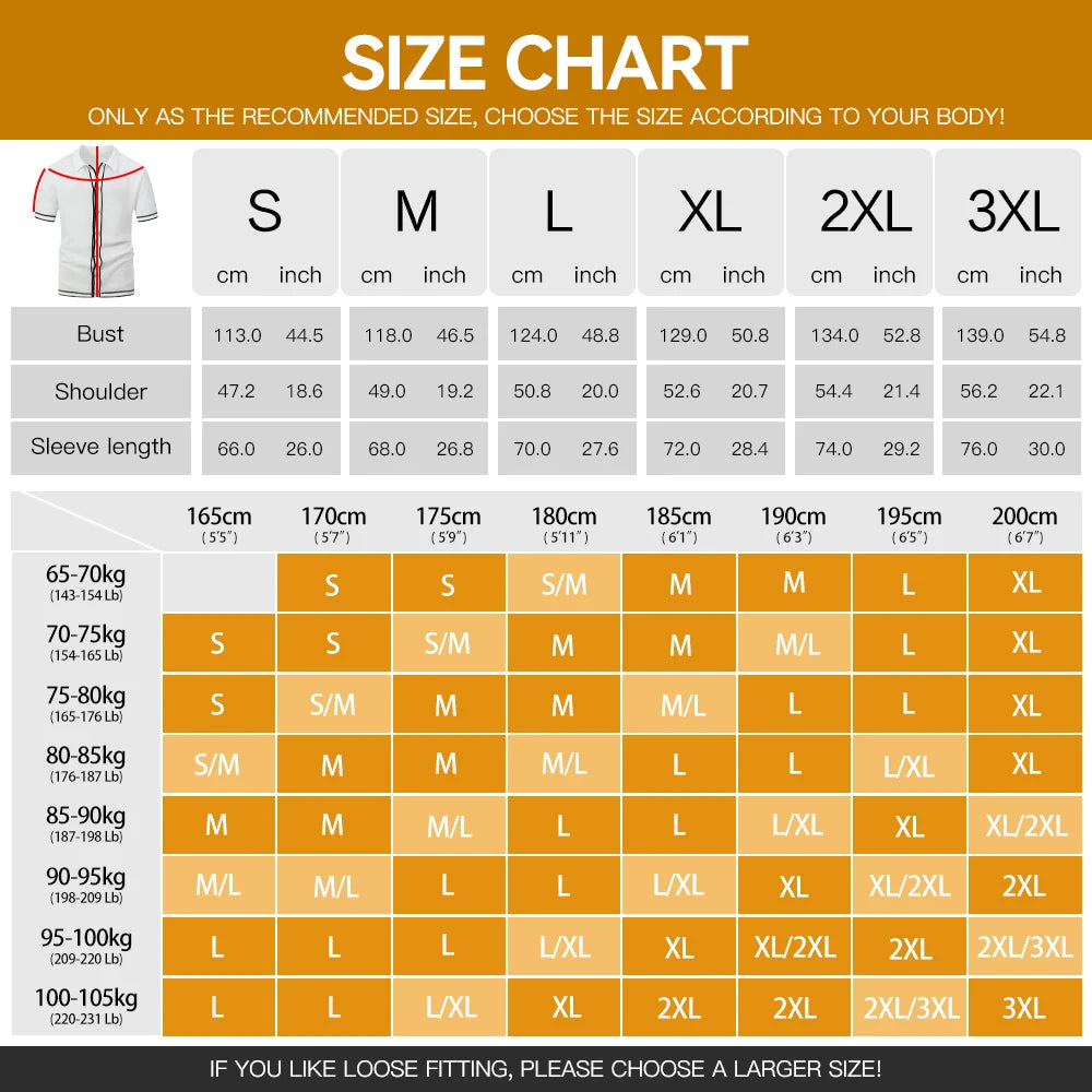 Men's Polo Shirts 2025 Summer Mens Retro Knit Lapel Striped Brand Fashion Short-Sleeved Casual Slim Tops US Size