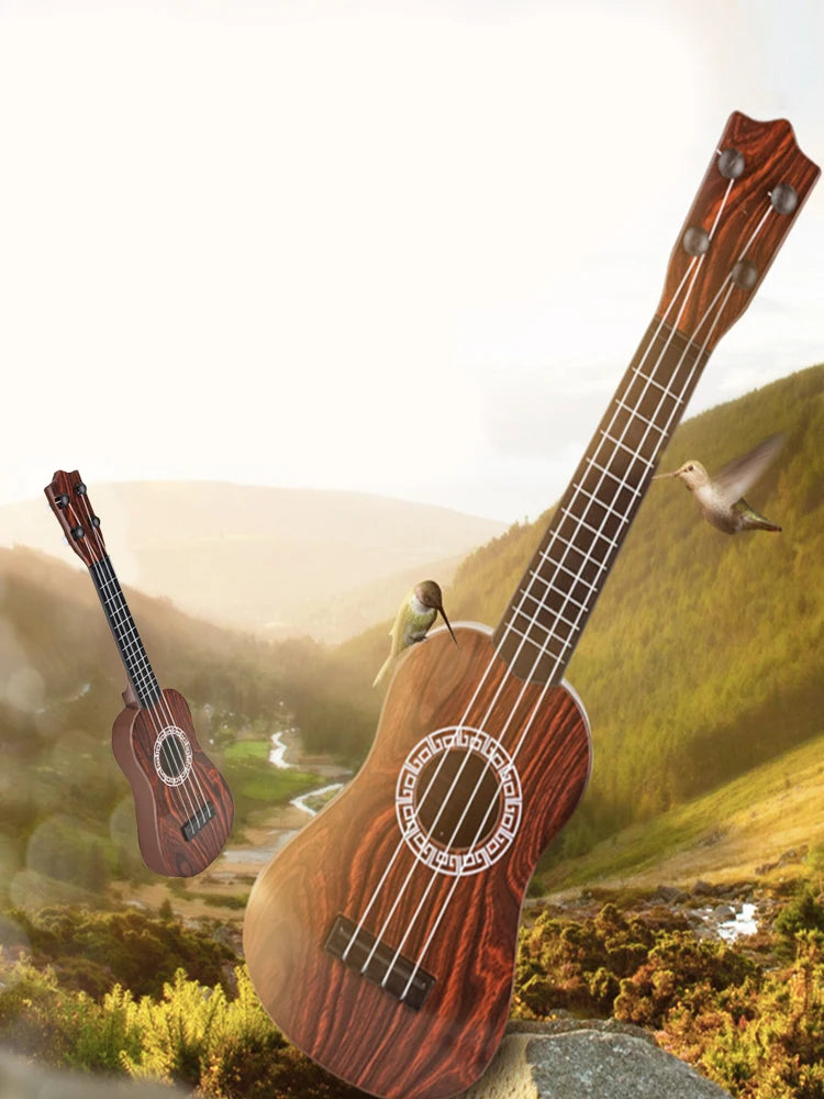 16 In Simulating Music Toys Kids Ukulele Children Musical Instruments Ukulele Instrument for Toddler Kids Boys Girls Beginner
