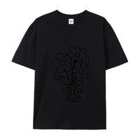 Women's Flower Bunch Y2k T-Shirt 2025 - Garden Fresh Cotton Top High Quality Summer Women's Clothing Oversized Y2k Tee