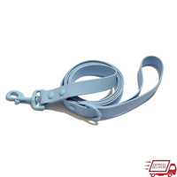 Water Dirt Resistant TPU Dog Leash 6ft Long Soft Comfortable All Weather Leash Pets Up to 50LB Easy Clean Durable