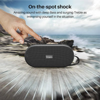 Refurbished TOZO PA1 Bluetooth Speaker 20W Stereo Sound IPX7 Waterproof Portable Wireless Speaker with EQ Mode APP Control