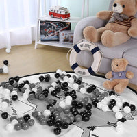 50/100pcs Baby Plastic Balls Colorful Pool Ocean Wave Ball Games for Baby Children Funny Toys Eco-Friendly Stress Air ToyBall