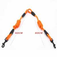 Leashes Dogs 2 Double Accessories Small for Leash Pet Chihuahua Dog 2 Ways Pet Nylon Dogs Lead Double Twin Coupler Stuff Black