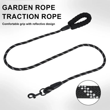 1.5m Dog Leash Nylon Reflective Dogs Leash for Small Medium Large Dog Comfortable Soft Handle Outdoor Walking Pet Dogs Accessori