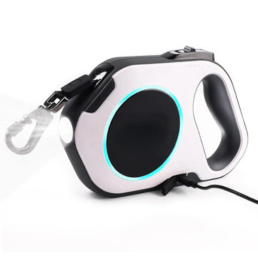 Holly Pet Holipet anti dog sprain LED lighting automatic lead charging type 5M night walking line/harness automatic line