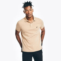 Nautica | Mens Slim Fit Interlock Deck Polo