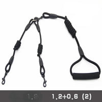 Leashes Dogs 2 Double Accessories Small for Leash Pet Chihuahua Dog 2 Ways Pet Nylon Dogs Lead Double Twin Coupler Stuff Black
