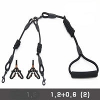 Leashes Dogs 2 Double Accessories Small for Leash Pet Chihuahua Dog 2 Ways Pet Nylon Dogs Lead Double Twin Coupler Stuff Black