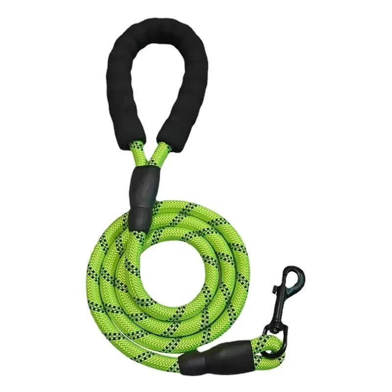 1.5m Dog Leash Nylon Reflective Dogs Leash for Small Medium Large Dog Comfortable Soft Handle Outdoor Walking Pet Dogs Accessori