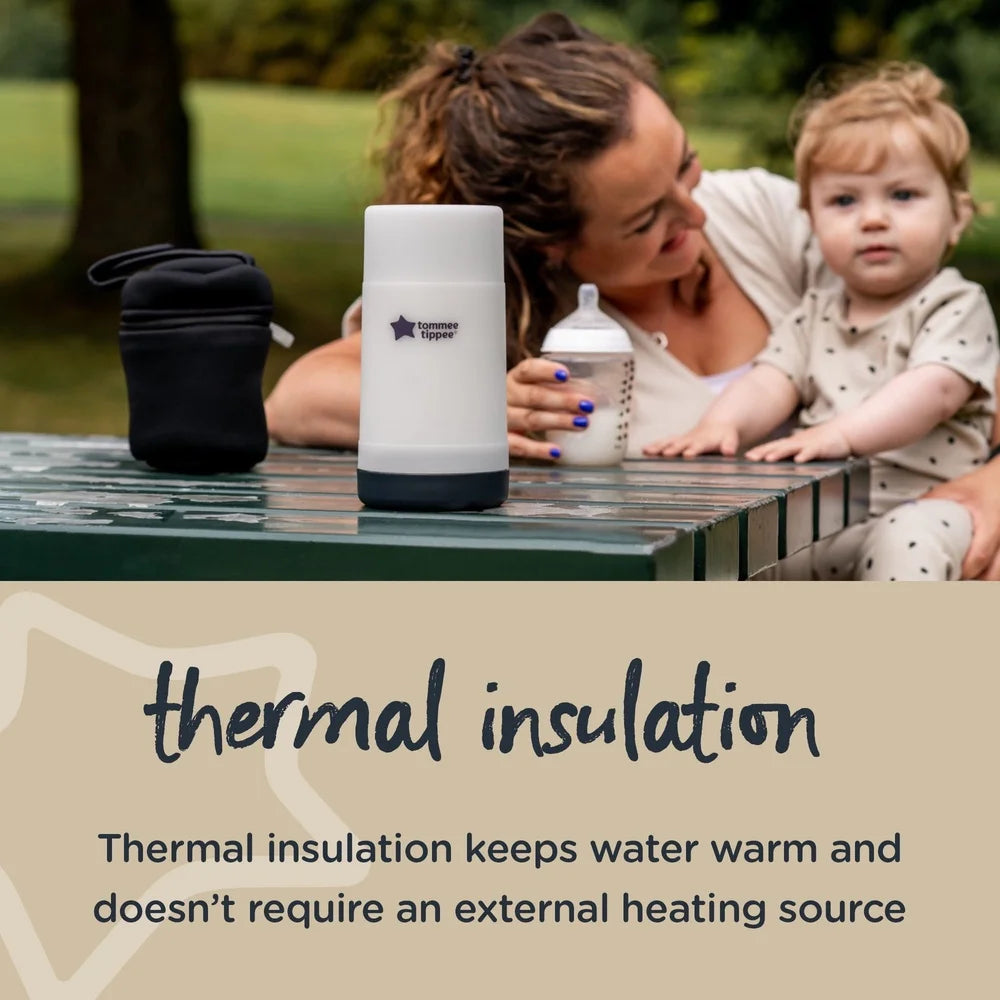 Portable Travel Baby Bottle Food Warmer Stainless Steel Flask Insulated Leak Proof Thermal Flask On The Go Feeding