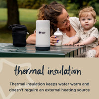 Portable Travel Baby Bottle Food Warmer Stainless Steel Flask Insulated Leak Proof Thermal Flask On The Go Feeding