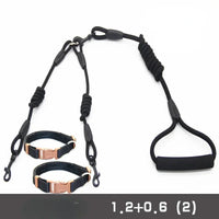 Leashes Dogs 2 Double Accessories Small for Leash Pet Chihuahua Dog 2 Ways Pet Nylon Dogs Lead Double Twin Coupler Stuff Black