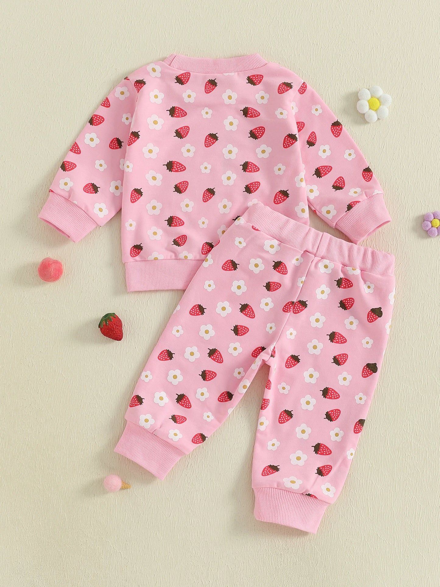 Infant Baby Boy Winter Outfits Bear Print Hooded Jacket with Fleece Lined Pants 2 Piece Set for Cold Weather
