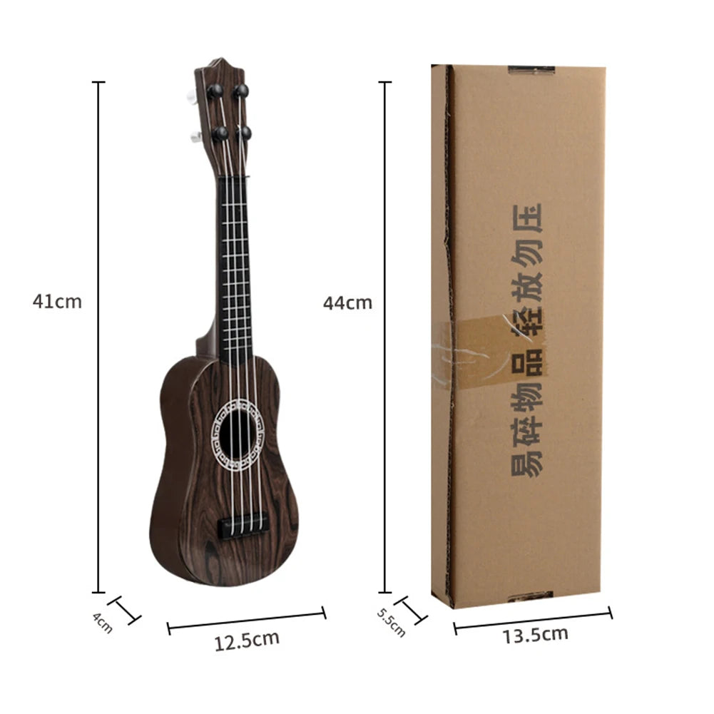 16 In Simulating Music Toys Kids Ukulele Children Musical Instruments Ukulele Instrument for Toddler Kids Boys Girls Beginner