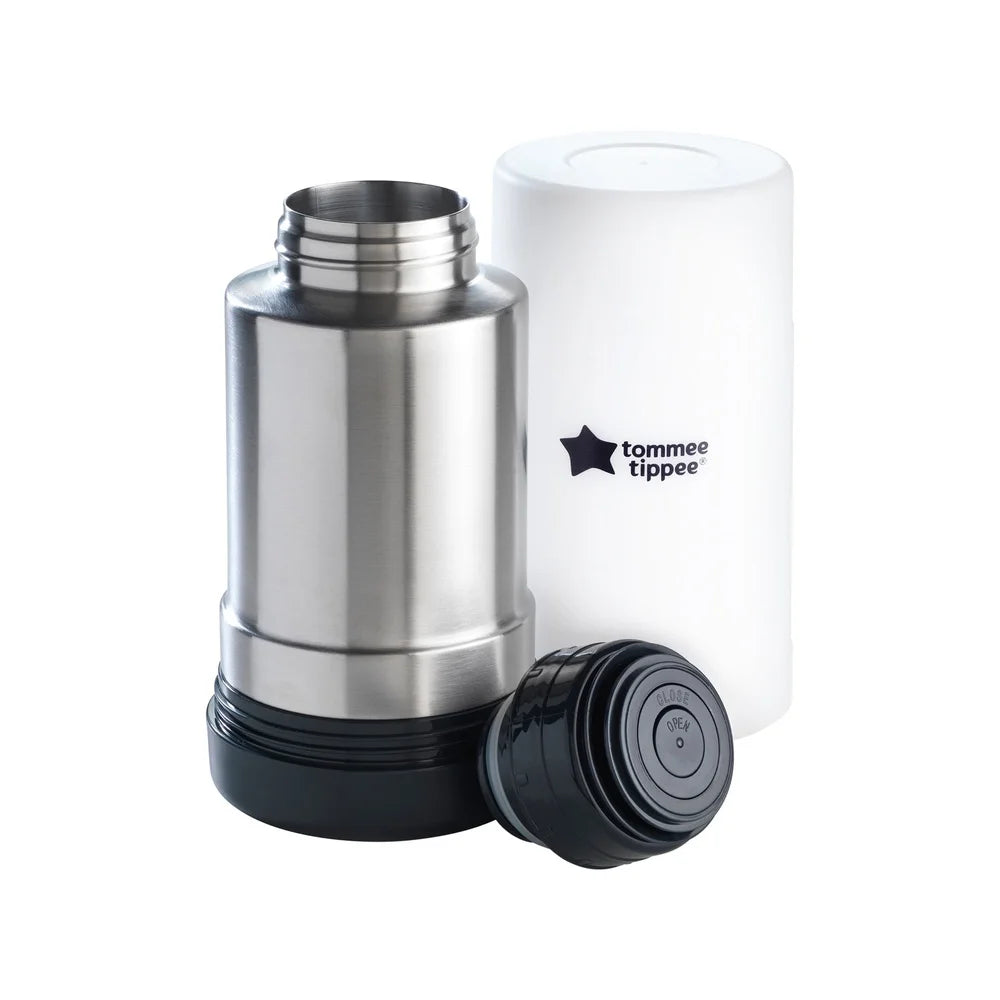 Portable Travel Baby Bottle Food Warmer Stainless Steel Flask Insulated Leak Proof Thermal Flask On The Go Feeding